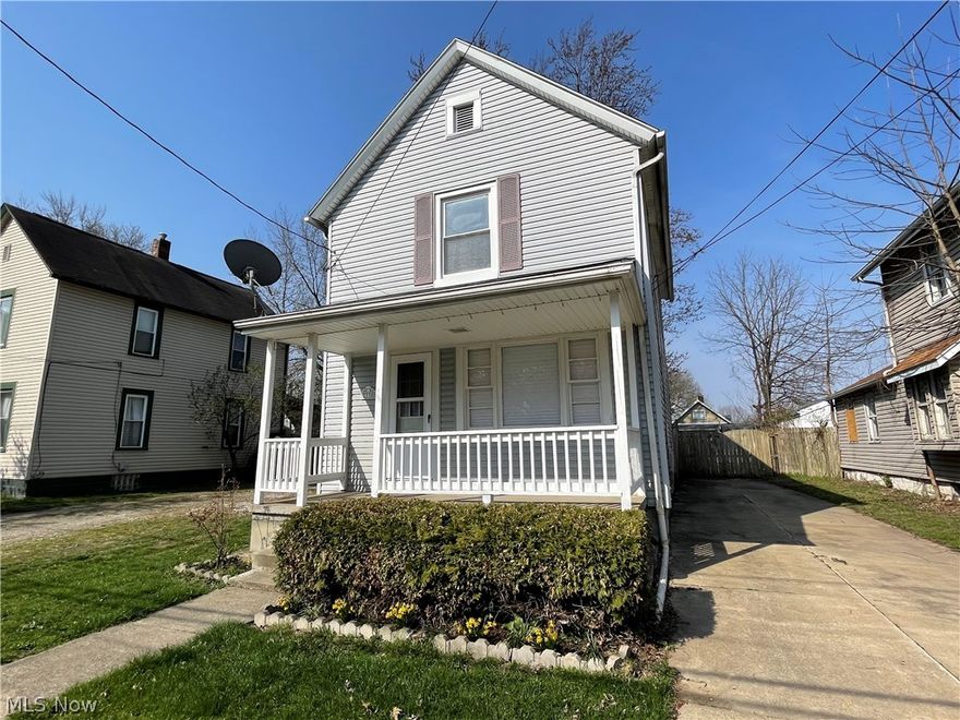 Beautiful, Move-In Ready Colonial in Akron! Vinyl Sided 1514 Sqft home, features Three Bedroom's on the second floor, along with one Full Bathroom on the first floor! Brand new carpet throughout, updated bathroom, fresh paint, fully dry locked basement, and many other updates! Don't miss out on this beautiful Colonial in Akron! It wont last long!