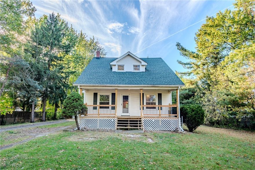 Welcome to a property with heart, history, and room to grow. Set on a beautiful 1.1-acre lot in Berea, this charming 1923 home with a separate guest cottage offers a rare combination of space, character, and flexibility. Whether you’re searching for room for extended family, a private guest suite, or simply a peaceful setting with land, this property invites you to bring your vision and make it your own. The main home features 1,634 sq ft with 5 bedrooms and 2 full baths. The first floor includes two comfortable bedrooms, one ideal as a home office or library, along with a full bathroom, a large kitchen with a walk-in pantry, and first-floor laundry. Upstairs, you’ll find three additional bedrooms and a flex room that could serve as a craft room, dressing area, or extra storage. Natural light, classic woodwork, and a traditional layout give this home a warm, welcoming feel. A highlight of the property is the 504 sq ft guest cottage, connected to the main home by a wood deck ramp for easy access. Inside, it offers a cozy living room, full kitchen, private bedroom, full bath, and its own laundry—ideal for multigenerational living, guests, or a private home office or studio. Outside, the land truly sets this property apart. With shade trees, open green space, and peaceful surroundings, the lot offers endless possibilities for outdoor enjoyment. A 2.5-car garage and a partially finished bonus room in the basement provide additional flexibility. With its size, layout, and unique guest cottage, this property offers a special opportunity close to parks, schools, Baldwin Wallace University, shopping, dining, Cleveland Metroparks, and highway access. If you’ve been looking for a home with character, land, and potential, this is the one.
