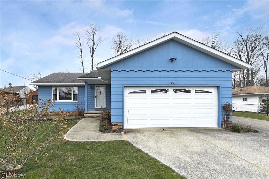 Welcome home to this impeccable move-in-ready ranch with many updates. Pride of ownership shows here! The open airy living room and eat in kitchen complete with appliances is a wonderful space for entertaining, the sliding glass door makes enjoying the outside patio easy. The home features three ample size bedrooms on the main floor, master bedroom has its own private updated full bath. A recent bathroom update adds to the convenience of this must-see home. Downstairs features a beautiful rec rm with laminate flooring as well as a fireplace perfect for family gatherings. A large workshop, laundry and storage room complete the basement. Outside you will find a 15x30 back building featuring a huge workshop and upstairs living space with bedroom, living room/ kitchenette, laundry and full bath. This Is A Great Place To Call Home!