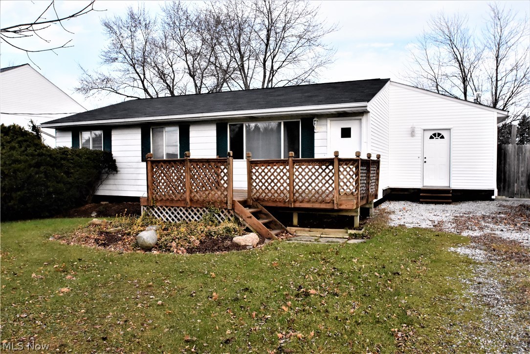 This home offers several options as a two-in-one home with 5 bedrooms and 3 full baths. This 2,330 square foot home, with an additional 1,146 in the basement, has virtually two of everything. This home includes two: ranges, refrigerators, dishwashers, microwaves ventless gas fireplaces, with a shared laundry area with a washer and dryer. With separate entrances, the options can include an in-law suite or many other considerations. Each unit has distinct heating and 50-gallon water heaters.
An additional 1,146 sq ft are available in the basement.
Wind breaking privacy trees line the front, while a privacy fence surrounds the large back yard on this ½ acre parcel. The sliding doors to the back yard, a poured back patio area, mature trees and room for gardens are just waiting for warm weather to take you outside.
The carpeting in the home has been replaced throughout and it was recently painted. New roof was installed on the front section in 2015. The fenced-in concrete driveway on the