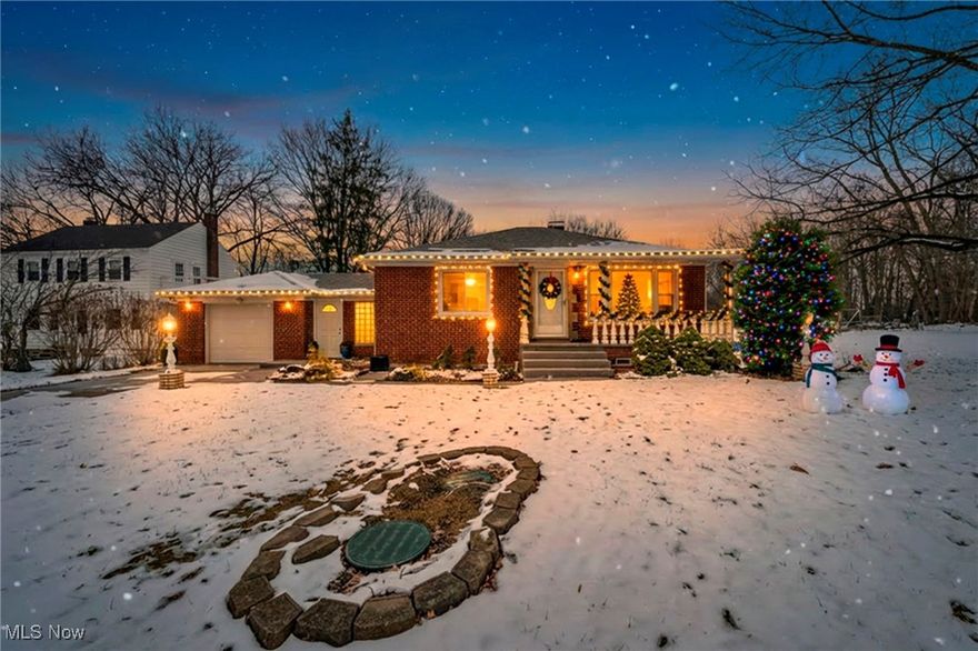 Welcome to this well-kept 3-bedroom, 2-full-bath brick ranch in the heart of Parma, sitting on an oversized 0.44-acre lot with your own private garden. This home has been tastefully updated and maintained, giving you the perfect mix of comfort, privacy, and usable space. As you walk in, you’re greeted by a bright, open main floor with a remodeled kitchen (updated 7 years ago, along with the windows and roof), solid layout, and all appliances staying for your convenience. The rest of the home carries the same clean, updated feel throughout. All 3 bedrooms are generous in size with decent-sized closets. The first full bathroom is on the main level. The fully finished basement is a true bonus — featuring its own kitchenette, a full bathroom, a storage room, and plenty of space for a second living area, in-law suite, or entertainment setup. The basement was waterproofed 10 years ago, giving you peace of mind for years to come. Outside, the property shines. You get a massive backyard with room to breathe, garden, entertain, or simply enjoy the quiet surroundings. A one-car garage and a low-traffic street round out the ideal setting. Septic was cleaned yearly! If you're looking for a solid brick ranch with land, updates, and a finished basement — this one checks every box. Showing by appointment, call today!