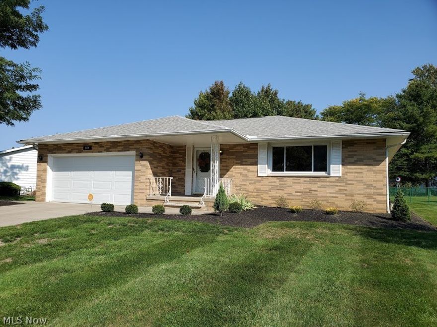 Come see this impeccably maintained 3 bedroom, 1.5 bath, all brick ranch with two car attached garage and much more! This home features an updated eat-in  kitchen with newly installed granite countertops/stainless steel appliances/fixtures/hardware/flooring/lighting.  The grand living room has great flow and sightlines into the formal  dining room adding to the functionality of the home. The large family room leads to the newly redone patio (summer of 2020) great for outdoor enjoyment.  Both bathrooms renovated in the  fall 2020. Freshly painted, new carpet, wood laminate flooring (fall 2020). Newer windows throughout. Be sure to check out the second kitchen in the very large full finished basement that also features a gigantic rec room and multiple storage rooms. Beautiful new landscaping added fall of 2020. All appliances stay!