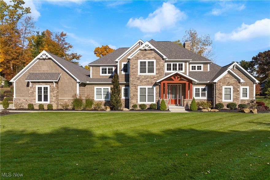 Welcome to your dream home! Nestled on nearly 2 acres in the highly desirable Green School District, this property seamlessly blends luxury and efficiency. Impressive curb appeal and meticulously designed landscaping greet you as you approach, while a state-of-the-art irrigation system maintains the grounds year-round.

Step inside to soaring ceilings and a light-filled layout that highlights each space, from the grand entryway to the expansive living room, complete with an energy-efficient gas starter woodburning fireplace. Designed for convenience and comfort, the first-floor owner’s suite is a private retreat, offering both accessibility and luxury.

The kitchen, a chef’s delight, boasts high-end, energy-efficient KitchenAid appliances, ideal for both everyday meals and entertaining. The home’s attention to energy efficiency continues with zoned heating and air conditioning, ensuring personalized comfort throughout the seasons.

Car enthusiasts and hobbyists will be in awe of the dream garage—six doors, an impressive1544 sq ft with a 220 outlet w 30 amp service. Also included is a 10x10 boat garage that is 30 ft deep. 2 stalls are 18x8. Fully heated and insulated, the garage is ready to handle any project, big or small. A steel beam was added in the basement, making it ready to finish without poles, offering limitless potential for additional living or recreational space.

Additional features include new carpeting (2024) and a Ring doorbell camera for enhanced security. Every detail has been considered, creating a home that not only looks stunning but functions efficiently. This is an unparalleled opportunity to own a home that combines elegance, functionality, and future potential in a prime location.

Don’t miss your chance to experience this exceptional property—schedule your private showing today!