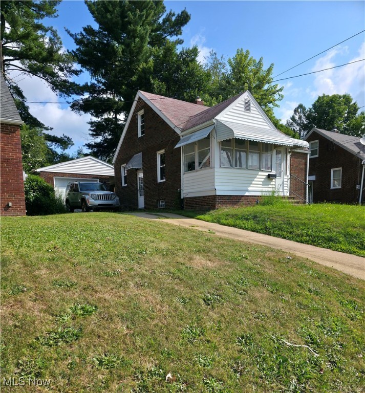 Desirable brick Cape Cod with a partially finished lower level! Two bedrooms and a full bath are conveniently located on the main floor. On the second floor, there is a third bedroom with a walk-in closet, along with a wonderful bonus room waiting for your ideas and imagination! The galley-style neutral kitchen features numerous cabinets and a spacious countertop. The living room is a good size and leads to an enclosed 3-seasons front porch. The lower level boasts a finished family room and a separate mechanical area. In the private backyard, there is a covered patio attached to the garage. Tenant occupied on a month-to-month basis.