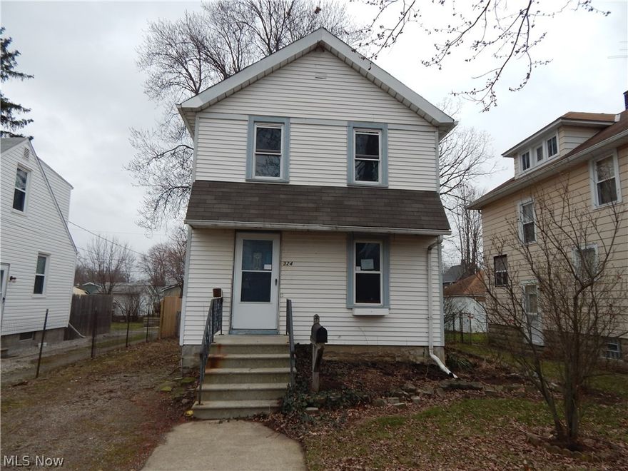 Affordable 2 bedroom colonial with so much potential. With your decorative touches make this house into the gem of a home it once was! Nice sized living room. Kitchen with ample cabinet and counter space.  Back deck is perfect for entertaining. Being sold as-is. Call today to schedule a private tour!