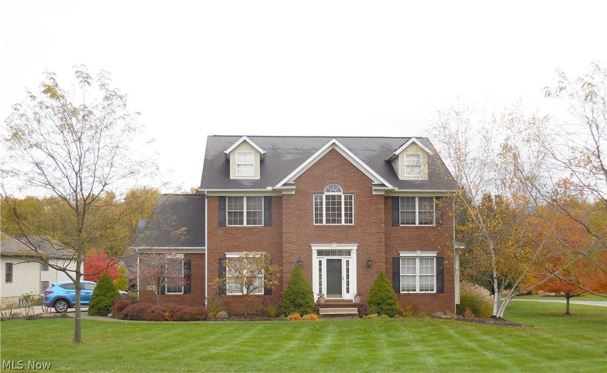 Immaculate Jackson Township home in tranquil Wexford Estates.This lovely 4 bedroom 4.5 bath two story was custom built in 2002 and sits in a park like setting on nearly an acre.Wexford Estates is conveniently located near Jackson schools and minutes from I77.If you love to cook, entertain, enjoy a wonderful yard,cozy up to the fire with a good book,read on -you won't be disappointed.Beautiful custom kitchen with stainless steel appliances,new solid surface countertops,butcher block top island,built in double ovens & warming drawer,appliance garage, trash compactor,5 burner stainless cooktop, under & over cabinet lighting,wine refrigerator,breakfast bar.Custom glass & stone backsplash,Birch and Russian maple Riceland cabinets. New exotic solid hardwood flooring in family room,dinette and hall Grand 22' high foyer with porcelain tile and a split flowing staircase, stair lighting.Entertainment ready finished walk out lower level (addl 750 sq ft) w/bath, kitchenette, & concrete bar