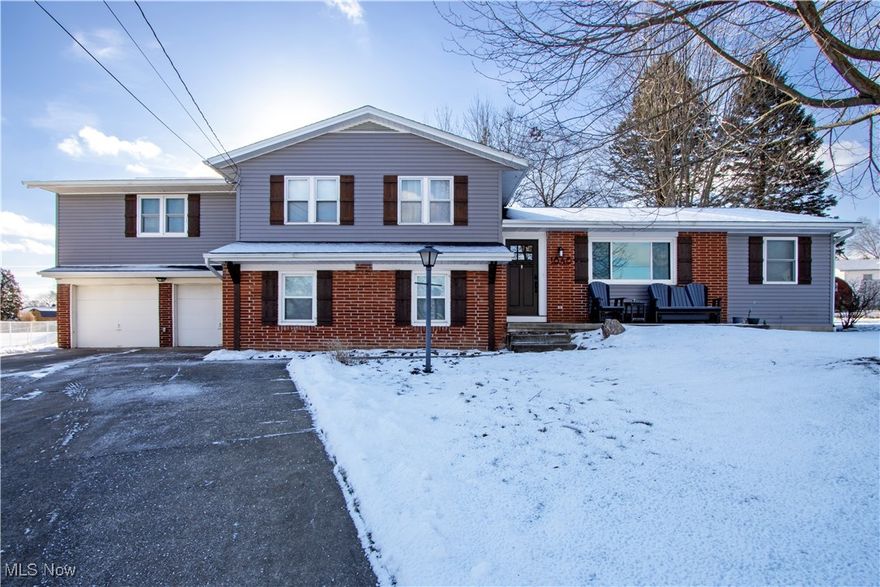 This sprawling 4 bedroom home with over 2,400 square feet is nestled at the end of a cul-de-sac. Open concept as you enter is inviting and gives endless possibilities for furniture arrangement. New LVP flooring throughout main level and three of four bedrooms is neutral, modern and easy to keep clean. There has been additions added to both sides of the house with the original garage being finished for added square footage in the rec room which offers a gas fireplace. Fully applianced kitchen with over the stove built in stainless microwave and dishwasher for convenience. Large primary bedroom was part of the addition and offers a private bath and extra closet space. Three additional bedrooms could give the possibility for an at home office, guest bedroom or play room. Quarter acre lot with back yard space that offers a play set and small storage shed. So much to offer with this home.