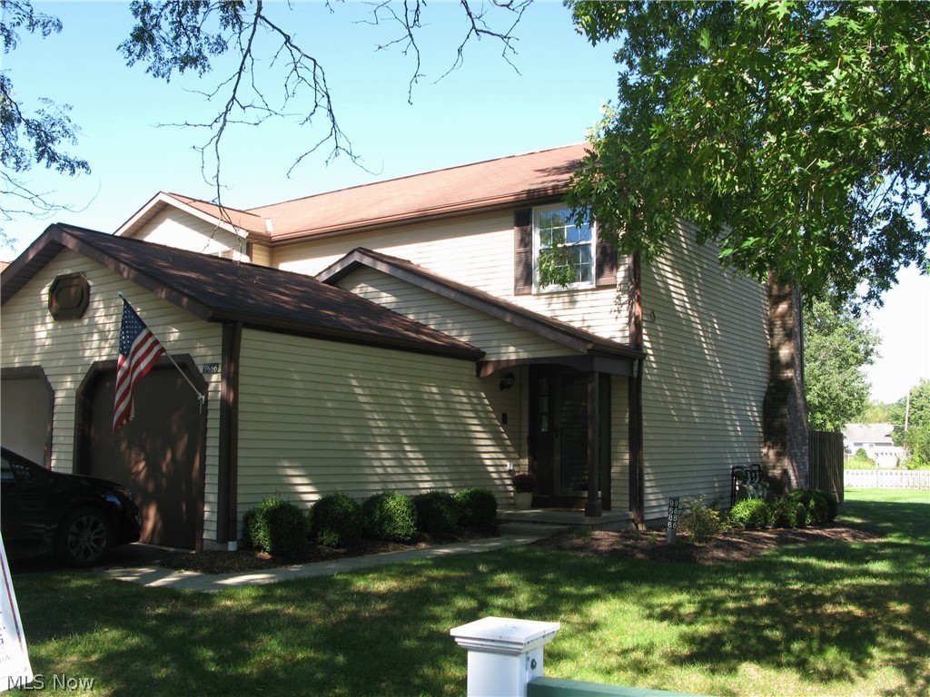 Immaculate townhouse style condo with 2 large bedrooms located in desirable Ridge Meadows. This beautiful end unit has two spacious bedrooms along with THREE bathrooms including an updated full bath and two 1/2 baths. The living room is highlighted by a gorgeous brick fireplace that opens up to the private enclosed patio. The attractively finished lower level adds an extra 350+ square feet of living space and has a convenient 1/2 bath. An attached garage with opener is an added bonus. Nothing to do but move right in!
