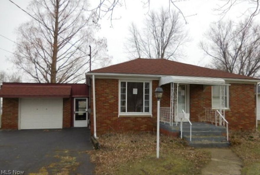 Solid Brick Ranch situated in a quiet neighborhood.  Featuring 2 spacious bedrooms; full bath.  Kitchen offers an abundance of cabinetry and counter space with an eat in area.  Large picture window in Living room to allow the natural light in.  Ceiling fans in bedrooms.  Full basement for extra storage or to finish a rec room for added living space.  Deep back yard, great for entertaining guests and fenced in for your pets.  Great Starter Home.  Schedule your showing Today and make this your home!!