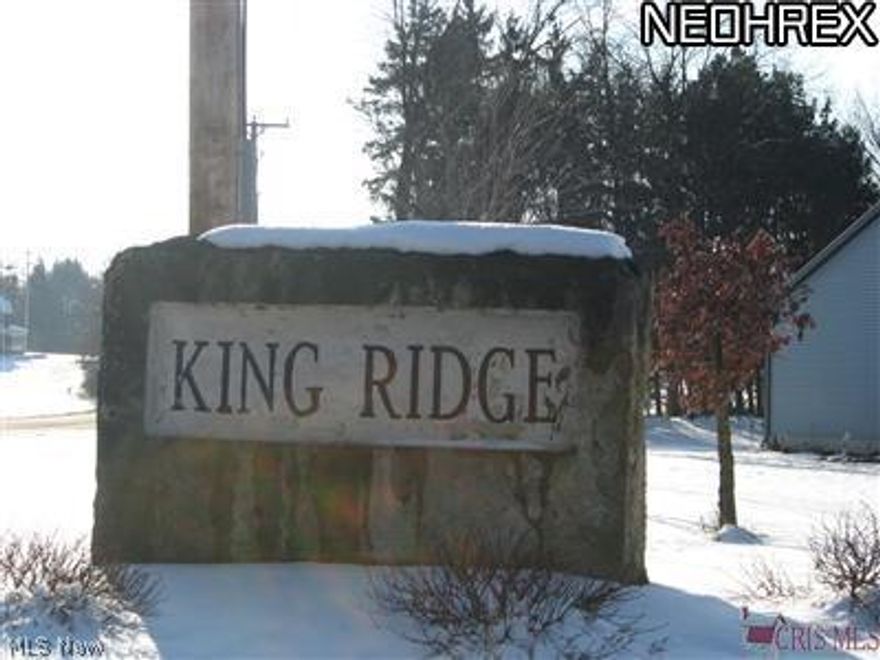 King Ridge Development has the feel of country living with the modern conveniences. Large lots with water, sewer, gas and electric. Deed restriction requires 1500 sq.ft for ranch style, and 2000 sq. ft for two story. Close to highway, shopping and school.