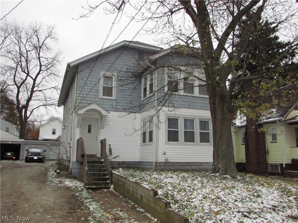 Excellent investment with positive cash flow. Many updates done by current owner, including siding, windows, furnaces, electric, etc. Units are very clean and well kept. Same Tenants for roughly 13 years. Large 2 bed units that are very well maintained. Full basement with laundry for tenants. fenced rear yard with patio area. 2 car garage.