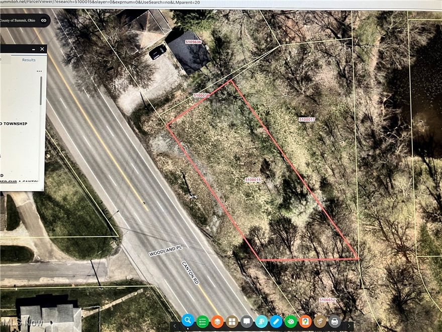 Commercial land. Over a 1/2 acre on Canton Rd Great opportunity with incredibly high daily traffic.