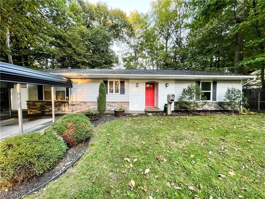 Welcome home to 447 Strader Road! This beautiful, well-cared for ranch is move-in-ready and was fully remodeled in 2013! Upon entering is the galley kitchen with high-end Kraftmaid cabinets and an island with pendant lighting that opens to the main family living room. This home also features a dining room, 3 bedrooms, plus 2 full baths. Outdoors, you'll find a fully-fenced wooded backyard (.42 acres) with a deck to accommodate your entertaining and enjoyment needs; along with a concrete driveway with additional parking! Updates: Electrical panel, HVAC and plumbing systems, gas furnace, hot water tank, insulation, drywall, doors, wood baseboard and trim, flooring, Anderson windows and roof 2013. Dining room floor 2019. Paint & carpet 2022. Call or text your favorite agent for a showing today!