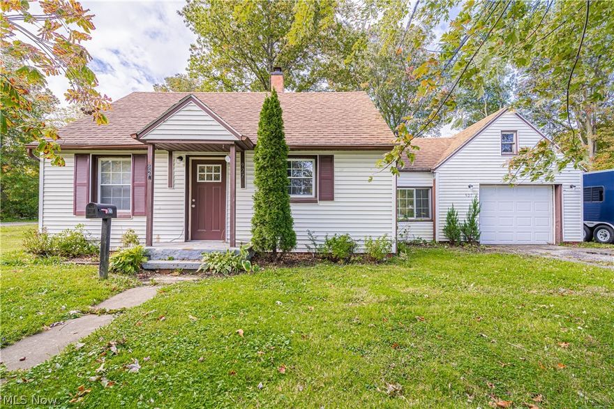 Check out this remodeled cape cod on almost a half-acre corner lot within walking distance of the amazing Bridge Street in Ashtabula! This would be a great starter home or short-term rental. Enjoy the perks of a first-floor bedroom, full bath, and laundry! The upstairs can be used as an owner's suite and offers a spacious closet. Schedule a showing with your agent today!