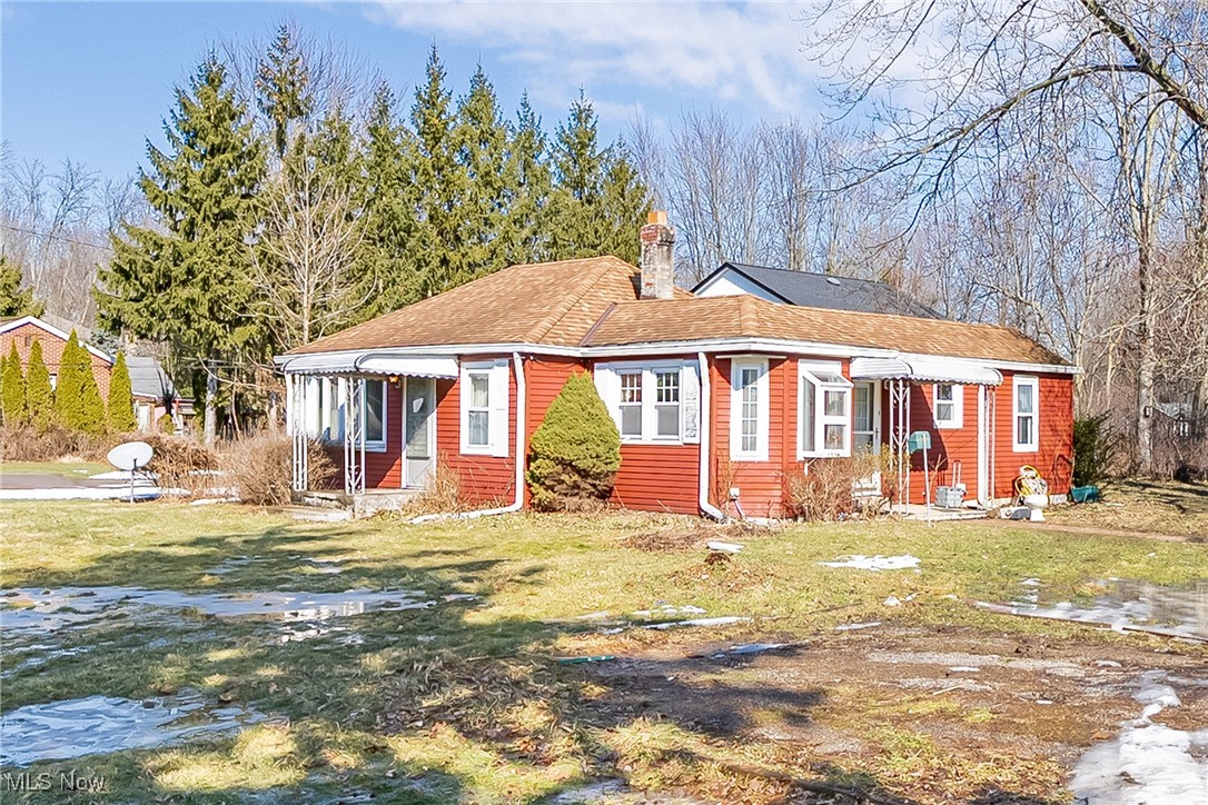 Handymen and Investor special! This 2 bedroom with an office, 1 bath home sits on 1.64 acres in Olmsted Township. Pulling up you will notice the very deep 4 car garage that’s perfect for storage. Inside the home you will find hardwood floors throughout, 2 bedrooms, an office, and a handicap bathtub in the full bath. The basement is perfect for storage, with a high efficiency furnace and other mechanicals including the whole house natural gas generator. Outside is where you find the incredible 1.64 acre lot with 126.5 ft of frontage, giving someone a lot of options if they decide to start over. This home does need some work, which is reflected in the price, but it’s a great opportunity for the right buyer. If you have any questions, please do not hesitate to reach out!