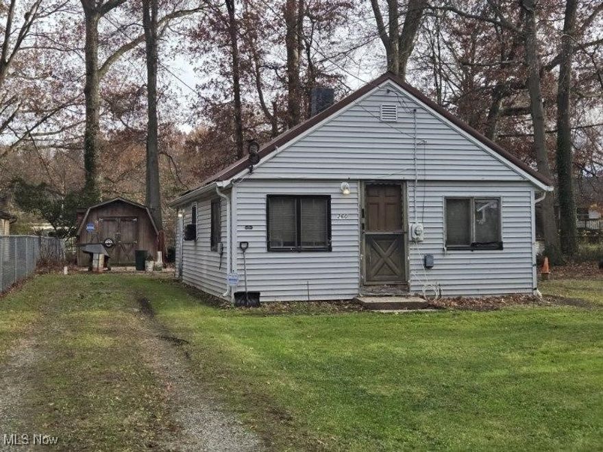 One floor living at the end of a dead end street in Carlisle Township! Updates include a steel roof and vinyl siding.   Natural gas heat and city water. Price reflects the updating that needs done. Midview school district and just a few short minutes to 10/480. Call for your viewing today!