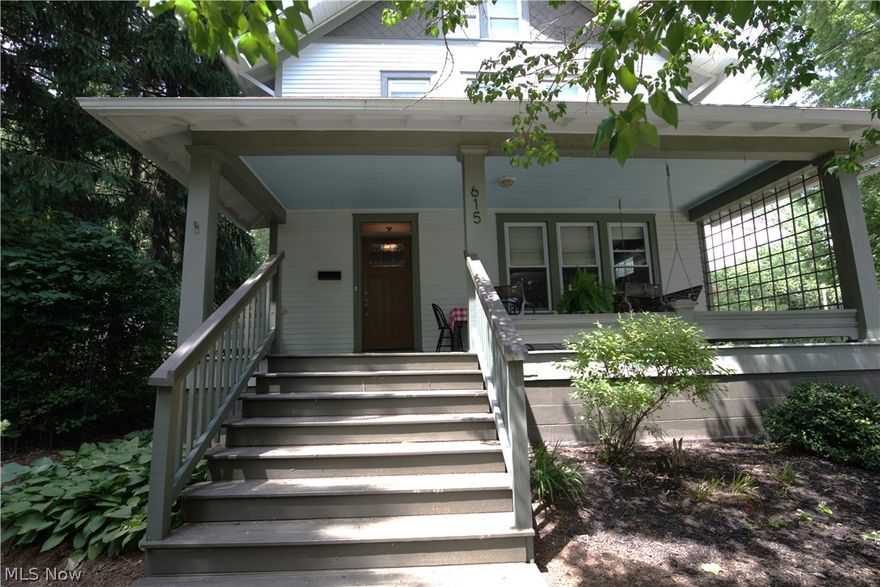 This home is a hidden gem. Roomy and very well maintained with many, many updates over the last 10 years, roof, windows, electric, every entry door, all lighting fixtures just to name a few of them. You as an owner will appreciate them all, including plenty of storage areas. The 3rd floor is finished for added options of additional bedrooms, a study, or a craft room. There is no garage but just off the driveway is a walk out basement entry door for quick and easy access. There is an alley at the back of the lot where one build a garage if needed.  Do you or someone you love enjoying getting their hands in the dirt? This back yard is full of treats, black berries, an apple tree, a pear tree and a lot of lovely flowers and herbs. A large storage shed is included to keep all your garden tools close at hand. Home has Leaf Fitter gutter guards with a lifetime warranty. The warranty transfers to the owner. It all comes together to make a great place to call home.