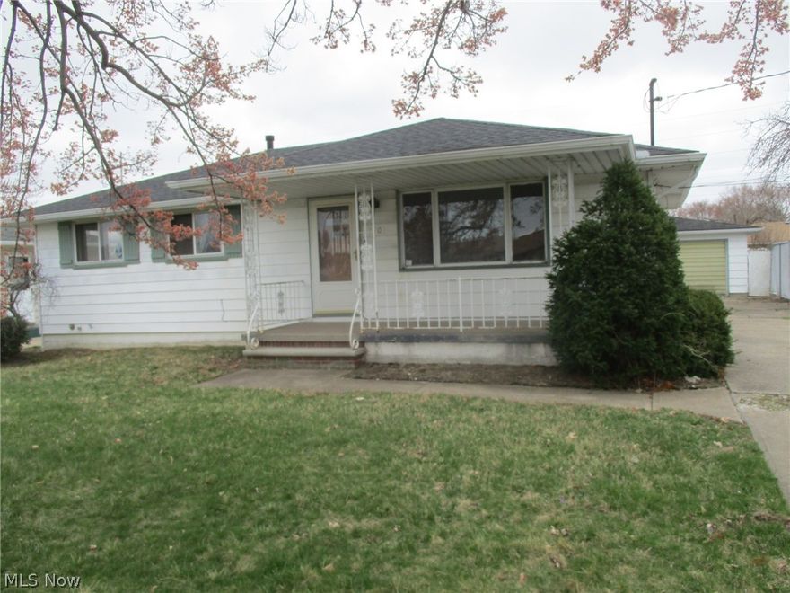 Cute ranch with 3 bedrooms, garage, full basement and rear deck.  "Offers responded to within 24 to 48 hours."