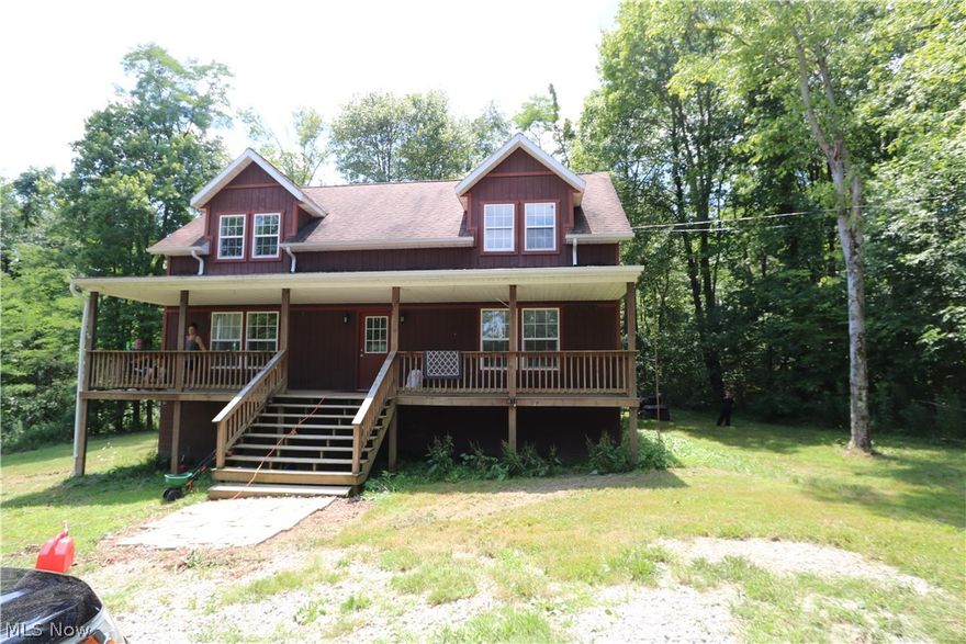 Nice Secluded 3 Bedroom cabin on over 11 acres with free gas. This property is out of the city and located between Salt Fork, Piedmont and Seneca Lakes. Enough land to build multiple homes or a make a great hunting camp. Plenty of wildlife and land to hunt. Minerals are not available already sold.