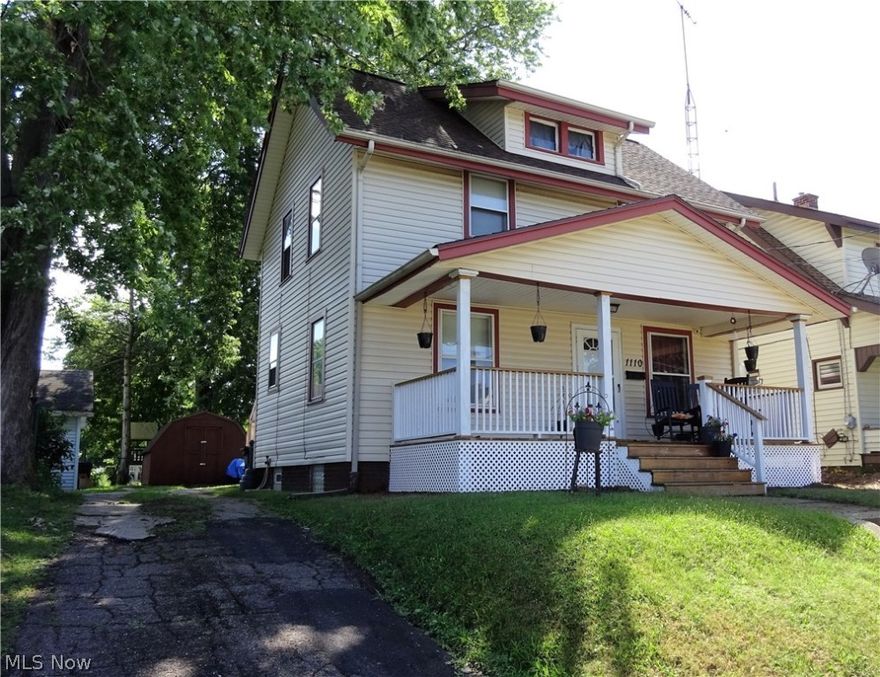 This home has been lovingly maintained and is ready for its new owner. Oak kitchen cabinets with breakfast nook. Formal
dining room, spacious living room. Glass block windows in basement. Furnace replaced in 2018. Sewer line replaced 2020. Roof appr. 10 years
old. Kitchen appliances convey. Close to bus line, shopping and hospital. Buy for less than you pay in rent!