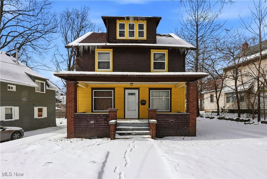 Welcome to 232 Pioneer Street. This spacious Goodyear Heights home is perfect for your next investment property. This classic colonial features original woodwork throughout, and boasts 5 bedrooms 2 full bathrooms, one bathroom is located on the main floor.  Updates include a waterproofed basement, new furnace in 2024, replacement front door and storm door, and an updated electric panel. This house is being sold as-is.