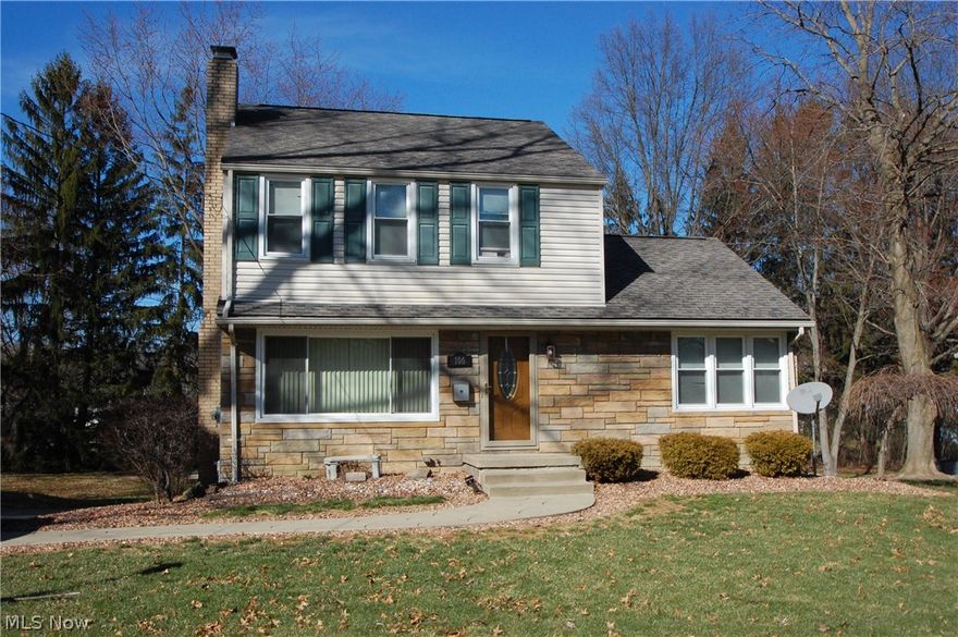 Updated 3 bedroom 2 story colonial featuring a living room with new pergo wood floor, formal dining room with ceramic tile, Family room with pergo wood floor and door out to a 16x11 trek deck. The kitchen is all brand new from new Merillat soft close cabinets to granite counter tops and glass back splash and also includes all stainless appliances. There is also a first floor bedroom and 1/2 bath. The second floor has a master bedroom with lotsa of closet space, and there is a second bedroom on second floor plus a newly remodeled full bath. The basement is full and has a Rec room 19x13 that walks out to ground level. There is a 1 car attached garage and a huge 24x33 detached garage with electric that could fit 4 cars. Some additional updates include windows, roof shingles, HWT, Front Pella door and screen door and the water conditioner stays. This home will also include a Home Warranty.