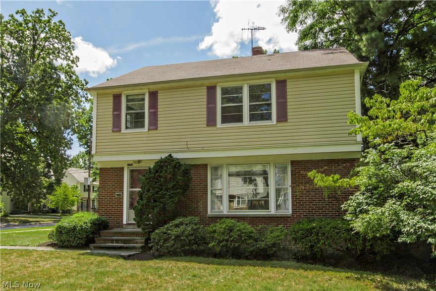 Meticulous colonial located in the heart of University Heights. Spacious light-filled living room with neutral carpeting and large picture window. Formal dining room with ceramic flooring and family room with built-ins. Bright newly remodeled eat-in Kitchen with plenty of cabinetry and newer countertops and flooring. The first floor has a newly remodeled half bath. Upstairs features 3 freshly painted oversized bedrooms all with hardwood flooring. Full bath located on the second Floor with a tub and shower. Large finished lower level has an additional room that can be used as an office/storage/workshop and excellent storage area as well as a large pantry. New high-efficiency furnace and central air. Two car garage and a fenced in yard with stone patio for outside cooking and entertaining. An absolute pleasure!