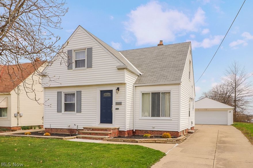 Stunning cape cod remodeled top to bottom!! Brand new kitchen with granite countertops. This home boasts beautiful refinished floors, new carpet, new tub, freshly painted, new appliances, SO MANY UPDATES! The sunroom overlooks the beautiful stone patio in the back with an oversized 2 car garage. The finished basement and bonus room add so many possibilities! There is a second full bath in the basement as well. Don’t miss your opportunity to own one of the nicest homes on the block!!