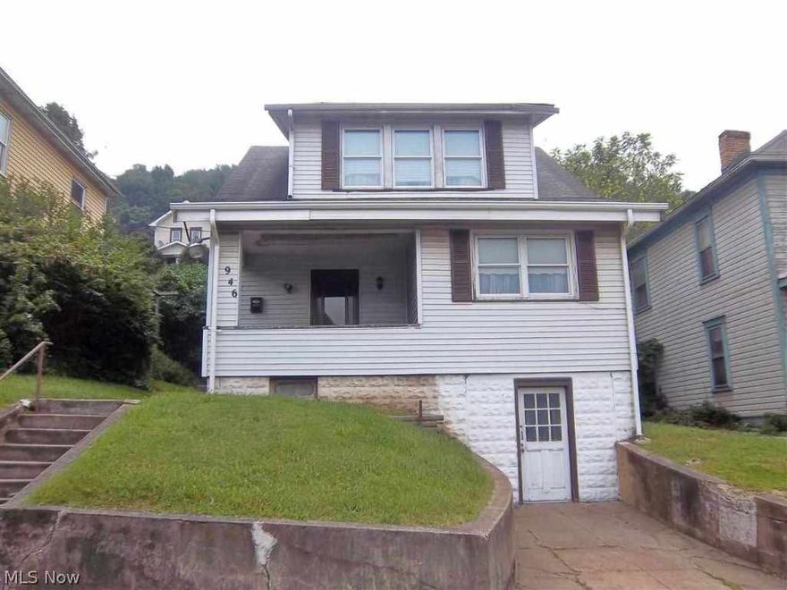 DON'T RENT...BUY!  Spacious 3 BR home in Downtown Follansbee.  LR, DR and equipped, cook-friendly kitchen.  Covered porch for relaxing and central air.  Priced to please at 29,900!