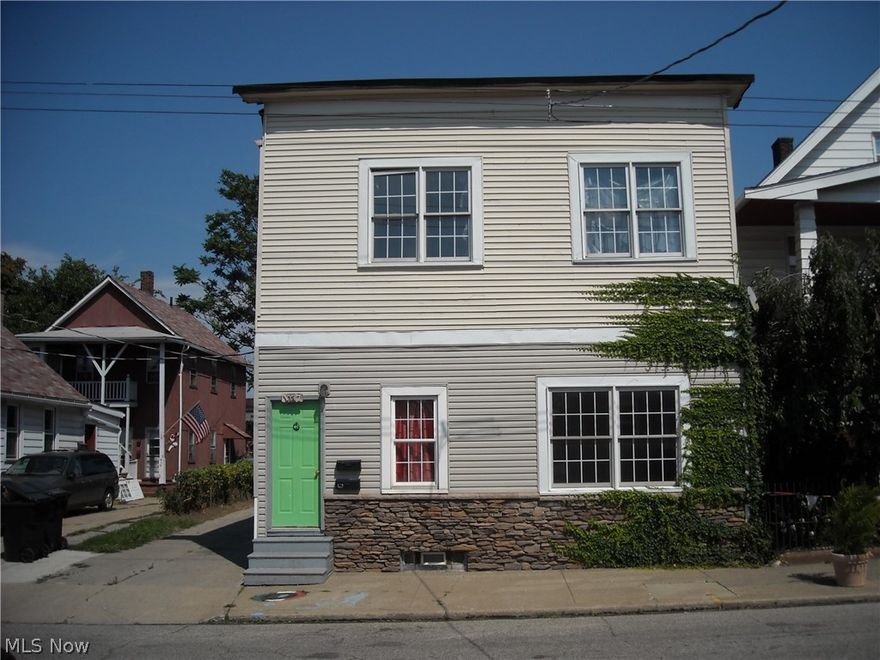 Great property with lots of potential located in the popular Gordon Square area. Walking distance to restaurants, bars, shops and the park. Upstairs unit, which has a great view of Lake Erie, is the whole upper floor with access to third floor for possible extra space. Updates include roof, furnace, windows, electric and insulation.