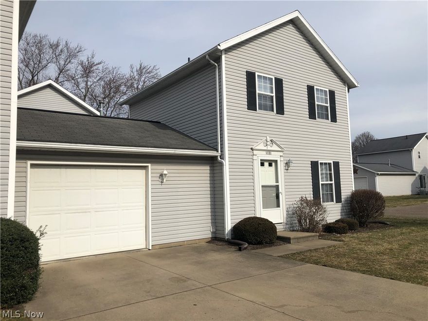 2 bedroom, 1.5 bath townhouse. Kitchen includes the appliances. Sliding glass doors to the patio. First floor laundry room. 1 car attached garage. Full basement. Gas heat/central air. Tenant to pay all utilities. No pets. No smoking. $750 deposit due at lease signing. Application with credit check required. Realtor owned.