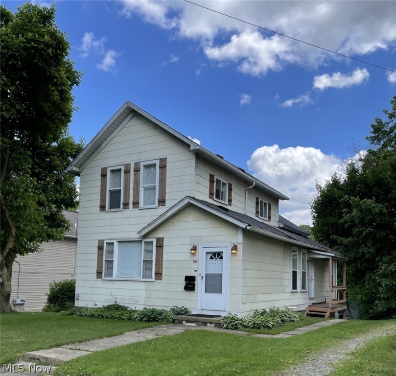 A great opportunity to own a University of Akron rental! This property is unique in the fact that it could be rented as a 4 bed 2 bath home, or can close off the door and separate the property into a duplex with 2 bed 1 bath each. This home has 4 bedrooms, 2 baths, and 2 kitchens! It was renovated in 2010 and has a roof with 30 year dimensional shingles that was installed 9/2010. Two hot water tanks installed in 2018. Large rear parking lot which also has a 2 car plus garage and security lighting on all exterior sides of property. Located just 3 blocks of the University of Akron Campus and walkable to area hospital and downtown Akron!