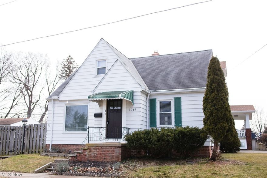 Amazing opportunity for Fairview Park Cape Cod!! This great home has four bedrooms and two full bathrooms. First floor has great living space, a large kitchen, two bedrooms, and a full bathroom. Second floor features a previous dormer addition, creating ample space for two bedrooms and a full bathroom. Large second floor bedroom includes a large walk-in closet and a separate cedar closet.  Large basement allows for plenty of space separate from the utility space. Fully fenced back yard leads to the two car detached garage. Home warranty included!! Many nearby amenities and a great neighborhood for the deceivingly large home. Call for personal showing today!!