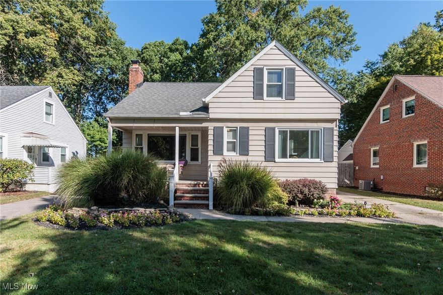 Welcome to this beautifully maintained Cape Cod-style home featuring 4 spacious bedrooms and 2 full bathrooms. Perfectly blending classic charm with modern comfort, this home offers a functional layout ideal for families, guests, or home office needs.
Step inside to find a warm and inviting living space with hardwood floors, a bright kitchen, and generously sized bedrooms on both levels. The two full baths are tastefully updated for comfort and convenience. Located just minutes from shopping, dining, schools, parks, and major commuter routes, this home provides easy access to everything you need, while nestled in a quiet, friendly neighborhood. Special features include: Furnace & Air 2024, glass block windows, Roof on garage 2024, some newer windows, hot water heater 2015, freezer in basement to stay, neutral décor, beautiful landscaping and all appliances to stay, hardwood floors refinished and new side door. Don't miss the opportunity to own this versatile and move-in ready home in a highly desirable location!