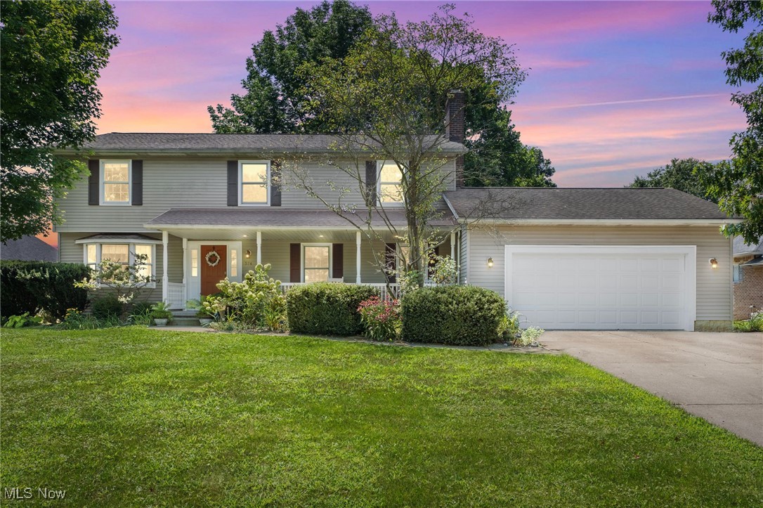 There’s so much to love in this beautiful, 4 to 5 Bedroom, 3.5 Bath Colonial in Cross Creek subdivision! Desired location on over a half an acre cul-de-sac lot, this quality-crafted home has a versatile floor plan with finished, lower level walk-out... perfect for entertaining and to be able to customize to meet your lifestyle! Overly spacious Living Room with bamboo flooring offers lovely gathering space. Family Room, anchored with gorgeous floor-to-ceiling, brick fireplace, and Formal Dining Room with hardwood flooring are just steps away. Bright and welcoming, eat-in Kitchen features all stainless steel appliances, generous cherry cabinetry storage, Cambria quartz counters, and an easy flow through sliders to oversized, backyard Deck and brick Patio below. Upstairs, there are 4 good-sized Bedrooms and a Private Office or Optional 5th Bedroom. Primary Bedroom includes Ensuite Bath, dressing area, and double closets. Downstairs, the walk-out lower level is finished with a spacious Rec Room, Full Bath, and Private Office or Optional 6th Bedroom! Great location is convenient to shopping, restaurants and entertainment of Portage Crossing and the newly reconstructed historic district on Front Street in downtown Cuyahoga Falls. Parks, playgrounds, schools, gyms, library, and other amenities are all nearby. One-Year Home Warranty is included. This wonderful home is a must-see! Schedule your private showing today!