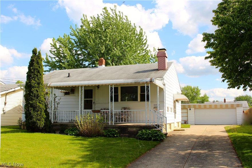 Are you looking for a great home to make your own?  This cozy home is just waiting for you to come enjoy the fireplace, covered front porch, 3 car garage and full basement.  This could be your place to start or maybe you are looking to invest.  Both are great options with this home.  Currently 2 bedrooms as the owner made a dining room space for the current tenants, but can easily be changed back to a 3 bedroom or whatever your preference is for your new home.  Having the 3 car garage can be a dream for car lovers, crafters, mechanics, or if you just need the space.  Home is close to a multitude of amenities from the city rec center and all shopping options to freeway access to 71/480 - Bonus partial bathroom in basement.