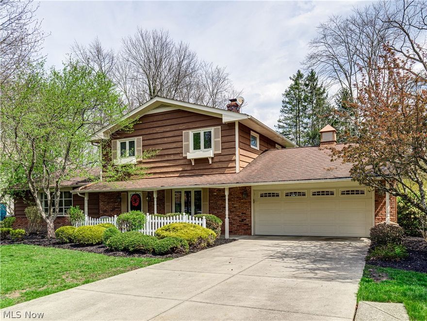 Come see this updated 4- bedroom, 2 1/2 bath lovingly maintained home nestled on a quiet, tree-lined circle just steps from the Cuyahoga Valley National Park. Located in one of Brecksville's most sought after neighborhoods, you'll enjoy being minutes away from scenic trails, downtown Brecksville, and easy access to I-77 or the Ohio Turnpike, making this residence an exceptional lifestyle choice. This home combines classic charm with modern enhancements including one bedroom on the main floor and three bedrooms upstairs. The second floor primary bedroom features an en-suite updated full bathroom with walk-in shower for added convenience. Highlights include an updated kitchen with granite countertops, a three-seasons room leading out to the patio, steps away from the in-ground pool which, plus a large 2.5-car garage and storage shed in the fully fenced private backyard. Notable updates: roof (approx. 11 yrs), hot water heater (2009), HVAC (2020), beautiful original hardwood floors on the second level, newer carpet in the family room, freshly painted with generous living spaces, a 12-course basement, updated electrical panel (2025), & basement waterproofing w/transferrable warranty in 2025. You'll love the private setting and peaceful, low-traffic location. This well-maintained family home is all about location and quality. Served by an award-winning school district, the up and coming Valor Acres and Sherwin Williams' new R&D center, along with plenty of shopping and dining. You won’t be disappointed while relaxing by the pool all summer!