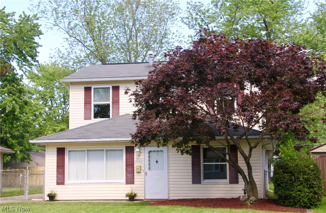 Welcome home to this Charming & Spacious 4 Bedroom Colonial with 2 full bathrooms. This Home is brimming with appeal & warm livability with fresh paint and new carpet throughout. Right off the Large Eat in Kitchen is a Patio Enclosure with views of the backyard. A new concrete floor has recently been poured in the 2 car garage which also has glass block windows. Off the back of the garage is a large deck for additional outdoor entertaining. The backyard is completely fenced in. The Bedrooms all have ample closet space and ceiling fans. This home comes with a first-floor laundry /office area. This home has been well maintained and will not last long.