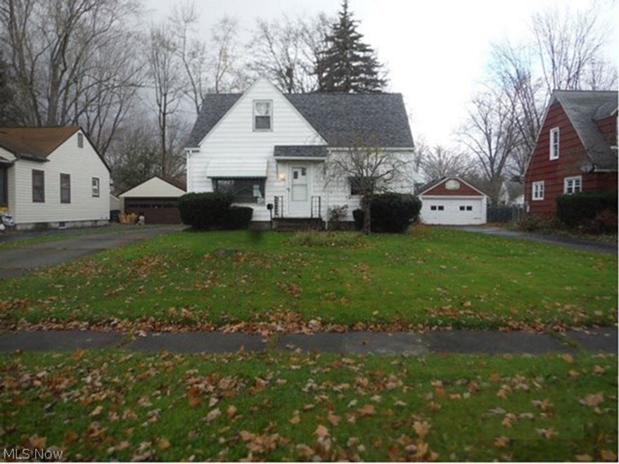 MOVE-IN READY! This newly refinished cape-cod home has had many updates including new paint and carpeting throughout. The kitchen, which is open to the eating area, has refinished cabinets and includes brand new appliances. Natural finished woodwork on the second story is an added bonus. There is also a garage in the back of the house for your extra belongings or cars. FINANCING AVAILABLE! Estimated monthly payments of $620-$670. Call and ask about this home TODAY!