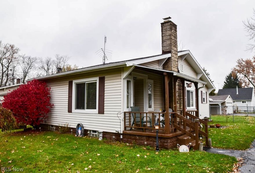 Well maintained 2 bedroom, 1 full bath ranch with a fenced-in backyard in a great neighborhood! The spacious formal living room features a wood burning fireplace and arched doorways to the formal dining room. Kitchen comes applianced with gas range, stove and refrigerator. Huge 19x10 master bedroom and a second bedroom that fits a queen size bed! Full bath offers built ins, perfect for storing linens and toiletries. The lower level has glass block windows, laundry hookup with utility sink and a nice rec room for extra living space. The rec room features a wood burning fireplace and a bar from the Lakeshore Hotel at Meyers Lake – a piece of Meyers Lake history! Extra storage in the walk-up attic. This well insulated home has ice guard on the gutters and vinyl, replacement windows. The long driveway provides lots of off-street parking and leads to the 2-car garage with electric opener PLUS a carport! Relax on your back deck overlooking the fenced backyard - perfect for kids and pets! Com