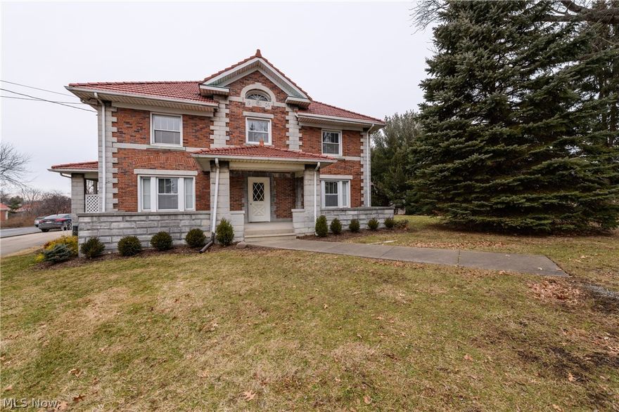 Own a piece of history in this awesome "OC Barber Creamery". Too many updates to list in this historical brick colonial. Currently being used as a 2 story, could be a wonderful Bed & Breakfast or an In-Law Suite. 365 has 4 bedrooms, 2 1/2 baths, hardwood floors, updated kitchen and baths and 1st floor laundry. 369 has 4 bedrooms, 3 full baths, updated kitchen and baths, wonderful great room with 13' ceilings, wood burning fireplace and 1st floor laundry.