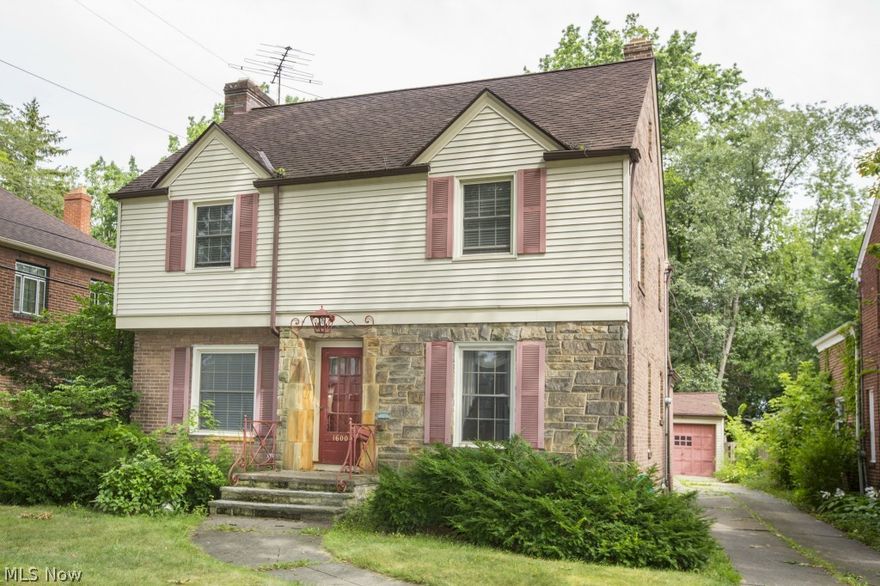 West Park’s Finest! Edgecliff Ave. Same Owner For The Last 42 years! This Colonial Home Features: A Living Room With A Wood Burning Fireplace with French Doors That Leads To The Chestnut Paneled Study With Built-In Shelves And Desk. Formal Dining Room With A Built In Leaded Glass China Cabinet, Large Eat-In Kitchen With Granite Counter Tops, Ceramic Tile Floor, Plenty Of Cabinets, A Pantry And Appliances That Stay! Second Floor Features: A Large Master Bedroom And Upper Rear Porch With A View of The Whole Neighborhood! Third Floor Features: Living Suite With A Bedroom, Full Bathroom, Common Area And Storage! Lower Level Has A Knotty Pine Paneled Rec Room And Utility Room. Updates Include: Newer Vinyl & Glass Block Windows And A Roof. Two Car Detached Garage, Nice Sized Lot. Home Warranty. Bring Your Decorating Ideas To Make This Home Your Own!