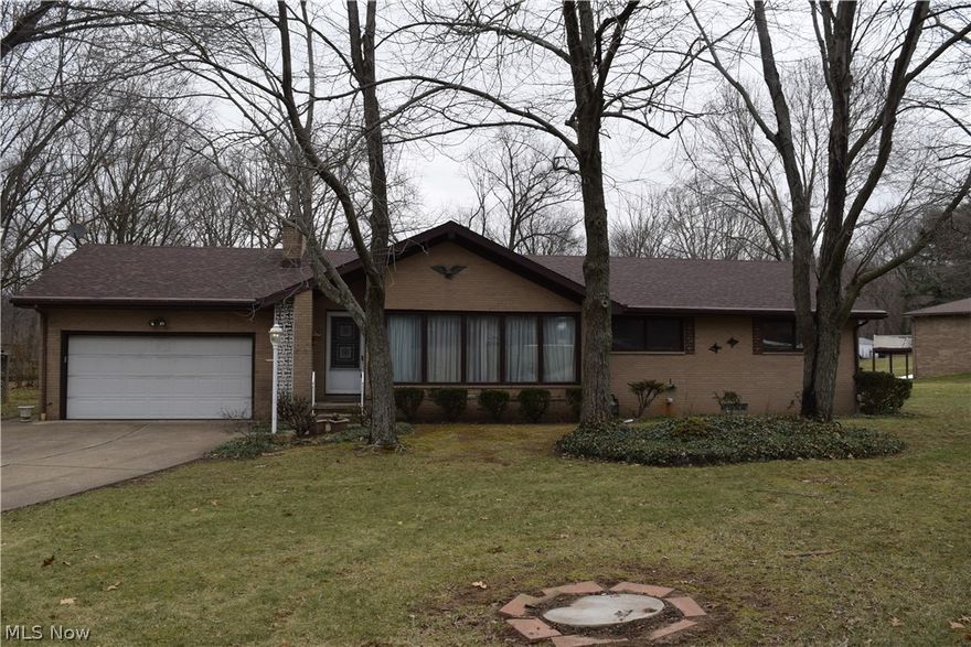 Welcome Home! Easy one floor living in this 3 bedroom ranch with first floor laundry, attached 2 car garage. Fenced backyard with in-ground pool, patio and gazebo. finished family room and rec room in basement. Entrance to basement from inside house or garage.