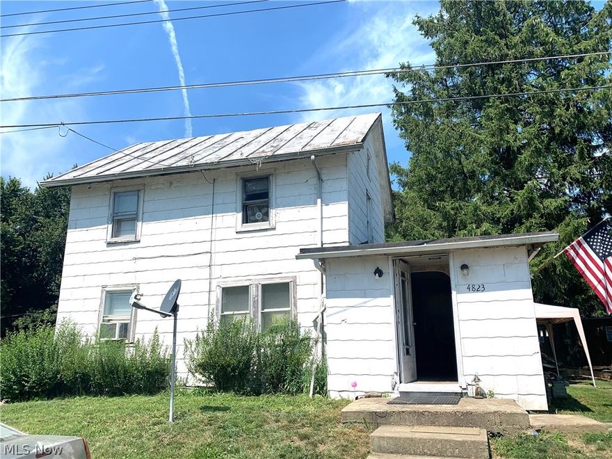 Attention investors! Don't miss out on your opportunity to buy this great income producing property. The property consists of a single family home with 3 BR, 1 BA and 1st floor laundry which is currently rented at $425/mo. There is also a 1972 mobile home with 3 BR, 1 BA which is rented at $350/mo. There are a total of two parcels and both properties share a well and septic. There is also a 1-car detached garage. The property sells in as-is condition and the seller will make no repairs.