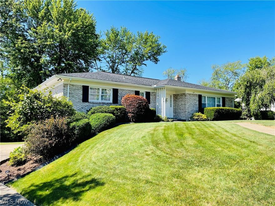 Prestigious brick ranch in the sought after Oak Crest Subdivision of old country county club. This charming home welcomes you into a bright foyer that flows into the semi open formal living and dining room featuring hardwood floors and large windows that flows natural light. From there you will find an eat in kitchen with stainless appliances. The first floor features a master bedroom with double closet and en-suite, two additional bedrooms and a full bathroom. There is an open stair case on the main level that takes you to your finished basement with sliding doors to a patio perfect for entertaining. The lower level also features a full bath, laundry room, two car garage, an unloading zone and an abundance of storage. Outside you will find meticulous landscaping and a flat backyard with mature trees. Call today for your showing