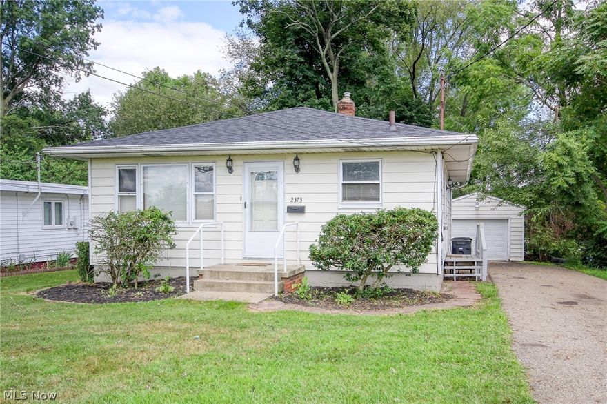 Welcome to 2373 Kermit Avenue! Features of this 3 bedroom Ellet ranch include new roof in 2019, 1-car garage, eat-in kitchen, and large bath with built-in linen cabinets. The large basement offers options for storage and the potential for additional finished space. Nothing to do but move in with this one!
