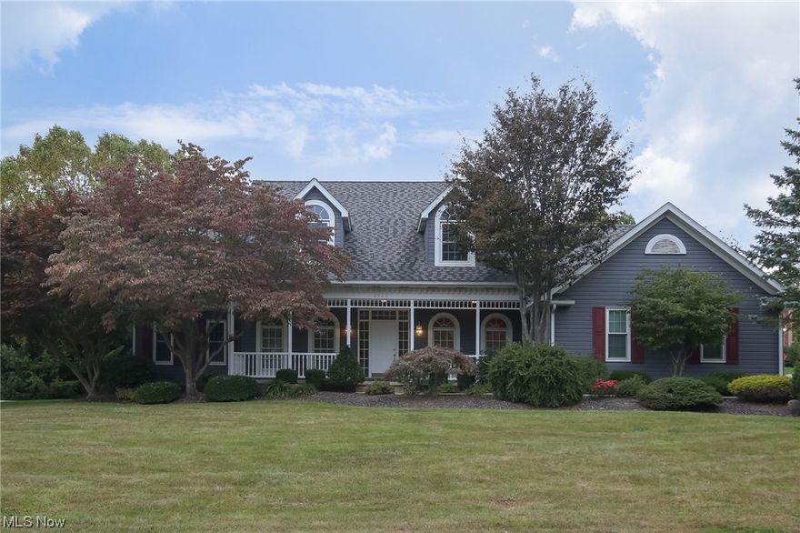 Beautiful Cape Cod home in well sought Jackson Township community. Well cared for 4/5 bedrooms with great curb appeal and a fantastic front porch!  First floor master suite with two large closets and spacious bathroom. A second first floor bedroom or office option.  A wonderful first floor layout that contains a generous eat-in kitchen and opens to a large family room, a formal dining room, and still an additional living room!  Great first floor laundry room and half bathroom finish the first floor well. Three large bedrooms upstairs with a full bathroom.  A stupendous basement with multiple rooms, an additional approximate 1,500 square feet, that is ready for finishing that fits your family's needs. Beautiful deck off of kitchen with mature privacy for your outdoor enjoyment.  3 Car Garage! Need more? New furnace and A/C in 2020, Roof approximately 10 years young, 80 gal hot water tank.  A true gem in this beautiful neighborhood that you will instantly feel has been lovingly cared for by one owner since 1997.