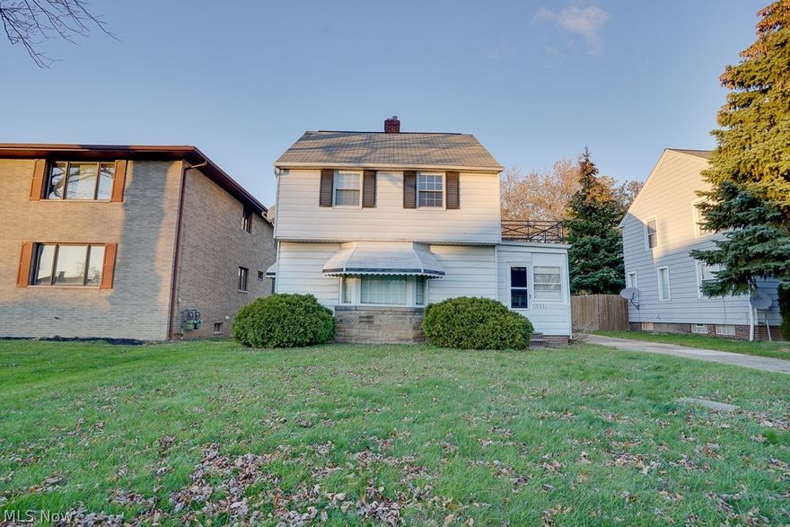 Welcome to 19331 Locherie Ave! This illustrious colonial has so much to offer to its new potential owner. As you arrive to this gorgeous Colonial, you will notice the property has a lengthy Paved Driveway coupled with a 2-car detached garage with Automatic Doors! Walk into this meticulously maintained home and notice how the sunlight boasts through every window, giving this home a warm and inviting feeling. On your first floor, this home features a Formal Living Room complimented by a brick artisan fireplace, a Formal Dining room coupled with built in cabinets, and a spacious Kitchen with well-maintained appliances. Traveling up your stairwell, you will notice three bedrooms complimented with neutral white paint, and durable Laminate flooring. The second floor of 19331 Locherie also features a fully remodeled full bathroom, as well as a RARE second floor terrace overlooking your very SPACIOUS and private yard! The half-finished basement of this adorable colonial is perfect to create a second living area, recreation room, and much more! This home also features a Washer and Dryer set that is included with the sale of the home. Call a realtor TODAY to schedule your private showing!