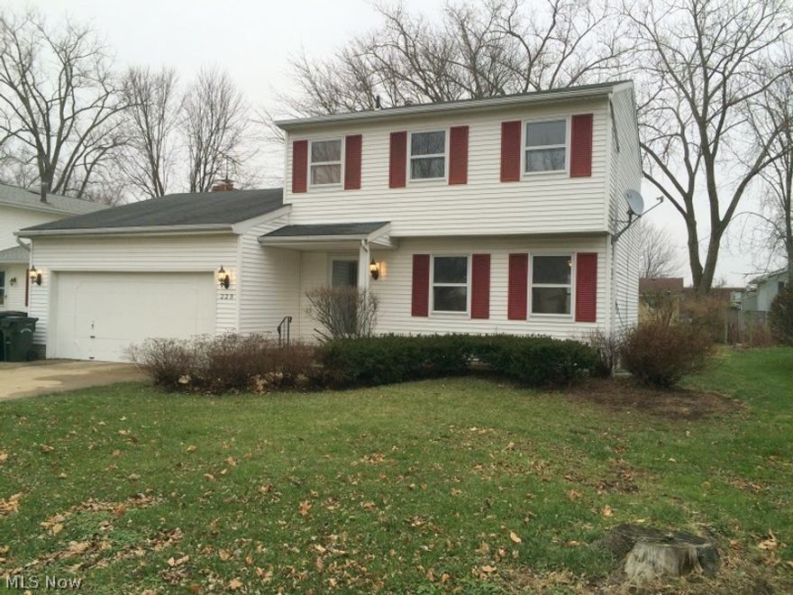 Call today for a showing, because this one is priced for a quick sale and will give you THOUSANDS of instant equity. This beautiful Colonial is ready for you to move in.  Brand new carpet, fixtures and flooring is throughout the home.  Large kitchen with new flooring, appliances and counter tops overlooks the Family room which has sliders to the backyard patio.  2 car attached garage has an opener, drain and water.  1st floor 1/2 bath.  Upstairs you will find new carpet, 3 bedrooms and a new, large jack and jill style main bathroom.  Basement has glass block windows, a sump pump, plenty of storage and can easily be finished.  There is a sprinkler system in the yard.  A Home Warranty is added for your piece of mind. Don't miss this home!