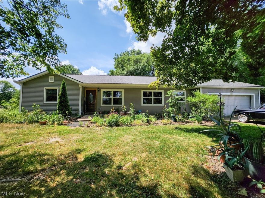 nice 3 bed/1.5 bath ranch in gorgeous Montville Twp Ohio. This home has a great floor plan, open and bright, Living room has vaulted ceilings and a sliding door leading to back deck,which is great for entertaining and taking in all of nature's wonderful sounds. It has large rooms and full basement on great parcel. The full bath has been fully remodeled. This home has had some updates but still needs some TLC and is being sold As-Is, Seller can not make any repairs.